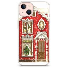 Силиконовый чехол "Пряничный домик" на Apple iPhone 13 / Айфон 13 Case Place