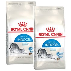 Сухой корм ROYAL CANIN INDOOR 27 для взрослых кошек живущих дома (10 + 10 кг)