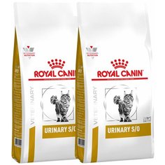 Сухой корм ROYAL CANIN URINARY S/O LP34 для взрослых кошек при мочекаменной болезни (1,5 + 1,5 кг)