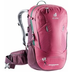 Рюкзак велосипедный Deuter Trans Alpine 28 SL (цвет: ruby- blackberry)