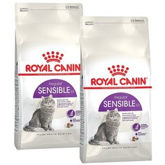 Сухой корм ROYAL CANIN SENSIBLE 33 для взрослых кошек при аллергии (2 + 2 кг)