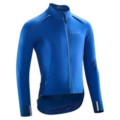 Велокуртка дорожная RACER Неоновый Синий L/RU48-50 VAN RYSEL X Декатлон Decathlon