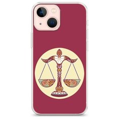 Силиконовый чехол "Весы" на Apple iPhone 13 mini / Айфон 13 мини Case Place