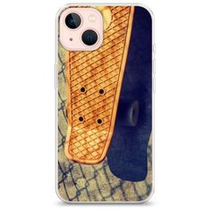 Силиконовый чехол "Хобби скейт 5" на Apple iPhone 13 / Айфон 13 Case Place