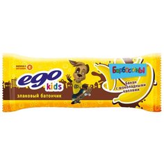 Злаковый батончик Ego Kids БАД Банан с шоколадными каплями 25 г ЭГО