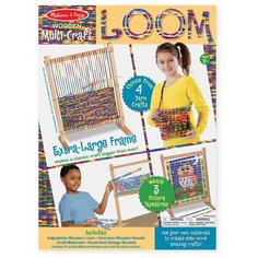 Melissa & Doug Ткацкий станок с пряжей и картинами-гобеленами (9381)