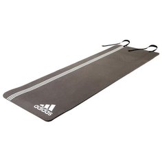 Коврик adidas Elite ADMT-12236, 173х61х0.8 см серый/белый