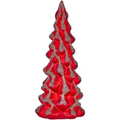 Фигурка KARLSBACH Елка, 31 см, красный