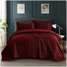 Покрывало с наволочками Sofi de Marko Адажио Бордо 240х260