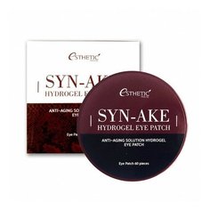 Esthetic House Syn Ake Hydrogel Eye Patch Гидрогелевые патчи для глаз со змеиным пептидом, 60 шт