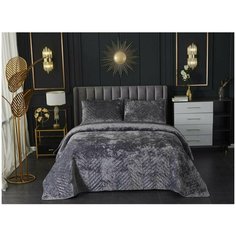 Покрывало с наволочками Sofi de Marko Фернанд (Серое) 240х260