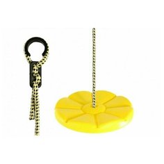 Пластиковые качели-диск Лиана Kampfer S04-112 (желтый)