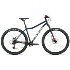 Велосипед Forward SPORTING 29 X 2021 рост 17" темно-синий/красный