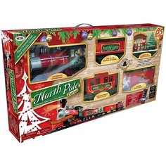 Новогодняя железная дорога р/у "Северный экспресс" с функцией Try Me (35 частей) 37294 Eztec