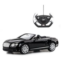 Машинка радиоуправляемая 1:12 Bentley Continetal GT Цвет Черный, 49900B Rastar