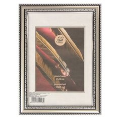 Фоторамка пластик 21х30 см серебро (790) Сима ленд