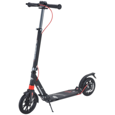 Городской самокат Tech Team City Scooter 200 Disk Brake 2021 черно- красный