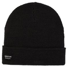 Шапка BURTON Waffle Bnie размер One Size, true black