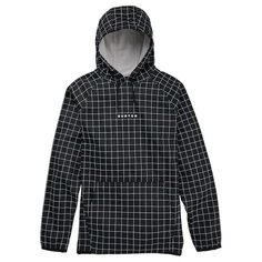 Худи BURTON Crown Weatherproof Pullover Fleece размер M true black performer plaid