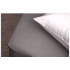 Простынь на резинке 90*200 махра Графит Хлопковый край