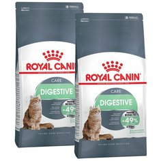 Сухой корм ROYAL CANIN DIGESTIVE CARE для взрослых кошек для поддержания здоровья пищеварительной системы (10 + 10 кг)