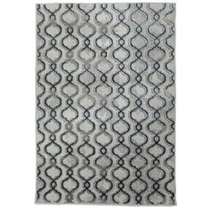 Ковер ворсовый ELIT серо- голубой 100х150 арт. УК-1048-03 Kamalak Tekstil