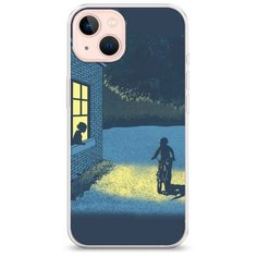 Силиконовый чехол "Хобби велосипед 5" на Apple iPhone 13 / Айфон 13 Case Place