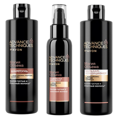 Набор для волос Магия Объема от AVON шампунь бальзам и сыворотка