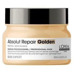 LOreal Professionnel Absolut Repair Маска с золотой текстурой для восстановления поврежденных волос, 250 мл