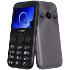Телефон Alcatel 2019G, серый металлик