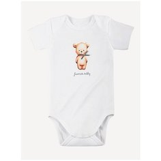 Боди Наша мама размер 68, белый