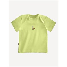 Футболка Наша мама, размер 62, салатовый