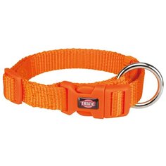 Ошейник TRIXIE Premium S-M, обхват шеи 30-45 см папайя