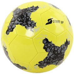 Футбольный мяч START UP E5125 черный/желтый 5