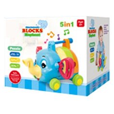 Игрушка-каталка "Музыкальный слон", арт. A858 Shenzhen Jingyitian Trade