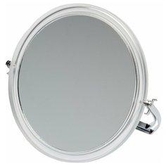 Зеркало Dewal Beauty настольное, в прозрачной оправе, 165x163 мм