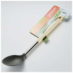 Ложка поварская ВЕ-1598Y Webber "Ecoline vanilla", 34 см