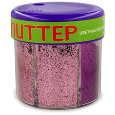 Глиттер для декора с дозатором №6, 60 грамм, красный (6 цветов) Альт