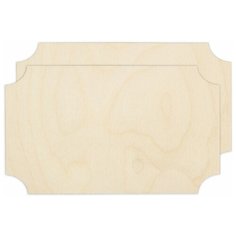 Заготовки для декорирования Mr. Carving "Панно", 20x12 см, 2 штуки, арт. ВД-719