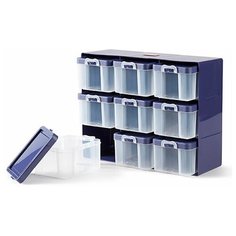 612399 Сортировочный ящик с 9- ю боксами 27*12*21см, Prym