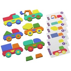 Развивающая игра с карточками "Повторяй-ка. Машинки" El`Basco Toys