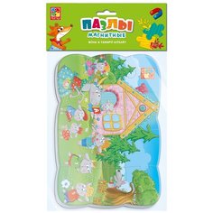 Мягкий магнитный пазл "Сказки. Волк и семеро козлят" Vladi Toys