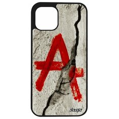 Чехол на смартфон iPhone 12, "Анархия" Панк Символ Utaupia