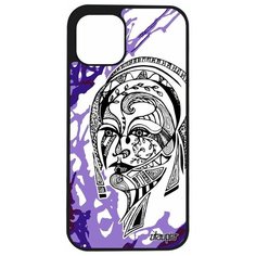 Чехол на смартфон iPhone 12, "Портрет женщины" Цветок Fleur Utaupia