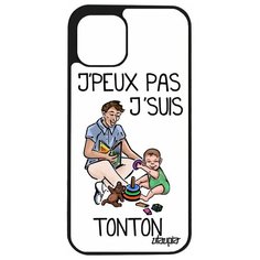 Чехол на смартфон iPhone 12, "Не могу - стал дядей!" Шутка Карикатура Utaupia