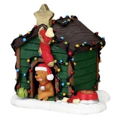 Сувенир "Собака в новогодней конуре" Lemax