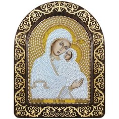 Набор для вышивания бисером Нова Слобода "Святая Анна с младенцем Марией", арт. СН5019, 13,5x17 см Nova Sloboda