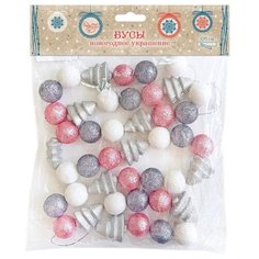 Гирлянда новогодняя "Серебряные елочки", 170x4x4 см Феникс Present