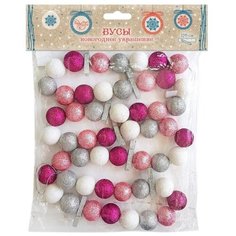 Гирлянда новогодняя "Серебряные прищепки", 170x4,8x4,8 см Феникс Present