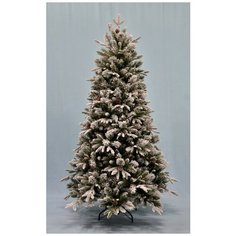 Искусственная елка Forest Market "Ice Fir", заснеженная с шишками, 60 см